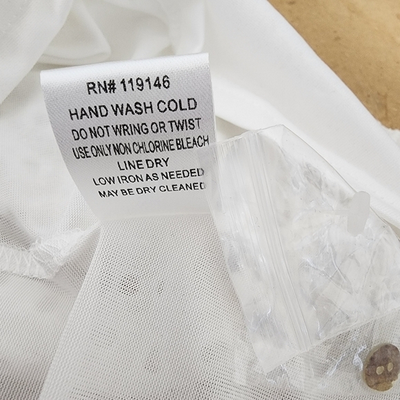 NWOT Jodifl White Eyelet Dress Size Small - Picture 10 of 11